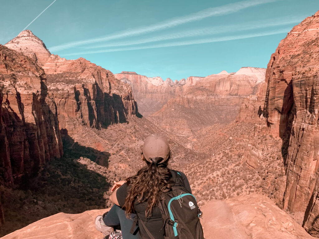 3 Days in Zion, the narrows, canyon overlook, angels landing hike, Observation point trail