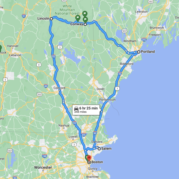 The Best 4 Day New England Fall Road Trip Itinerary - Grace's Edition